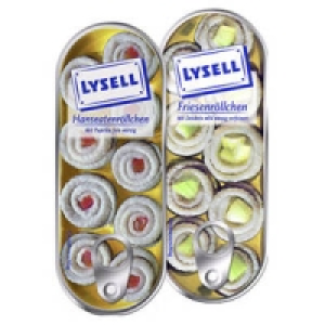 Lysell Gek&uuml;hlte Fischfeinkost Hanseaten- oder Friesenr&ouml;llchen 1.89&nbsp;&euro;
