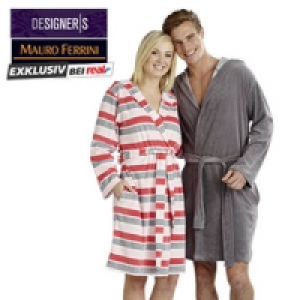Damen- oder Herren-Bademantel 34.95&nbsp;&euro;