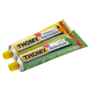 Thomy Delikatess-Mayonnaise, Remoulade, Rot-Weiß oder Meerrettich 1.19 €