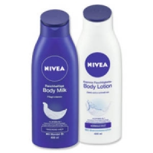 Nivea Express-Feuchtigkeits-Lotion oder Reichhaltige Body Milk 2.99 €