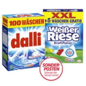 dalli Waschmittel oder Wei&szlig;er Riese Waschmittel 8.88&nbsp;&euro;