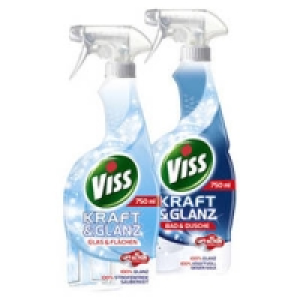 Viss Kraft & Glanz-Reiniger, Bad & Dusche oder Glas & Flächen 1.59 €