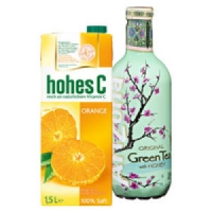 hohes C oder Arizona Pomegranate, Half & Half oder Green Tea 1.49 €