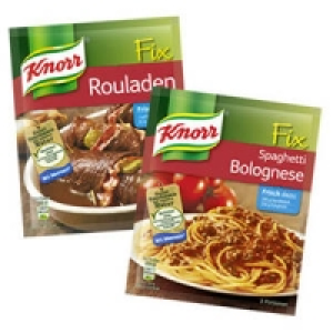 Knorr Fix f&uuml;r Spaghetti Bolognese oder f&uuml;r Rouladen 0.49&nbsp;&euro;