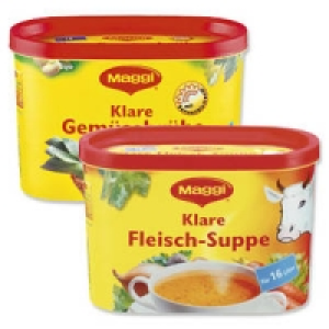Maggi Gemüsebrühe, Klare Fleisch-Suppe, Klare Brühe oder Klare Hühner- 2.99 €