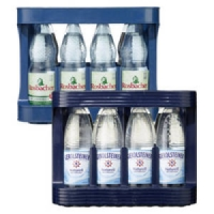 Rosbacher oder Gerolsteiner Mineralwasser 5.99 €