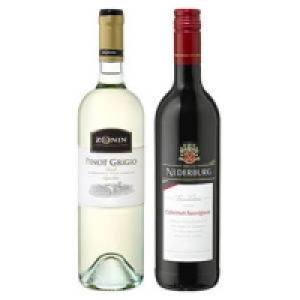 S&uuml;dafrika Nederburg oder Italien Zonin Classico 3.99&nbsp;&euro;