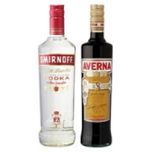 Smirnoff Vodka, Lime, Green Apple oder Averna Amaro 7.99&nbsp;&euro;