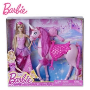 Barbie Prinzessin mit Einhorn 25.00&nbsp;&euro;