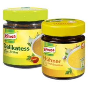 Knorr Hühner-Kraftbouillon oder Delikatess-Brühe