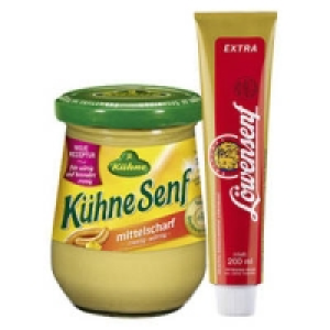 Kühne Senf oder Löwensenf