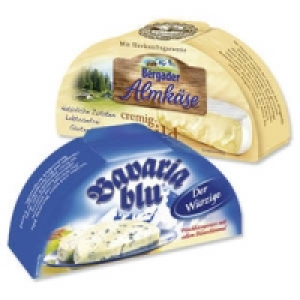 Bavaria Blu oder Bergader Almkäse