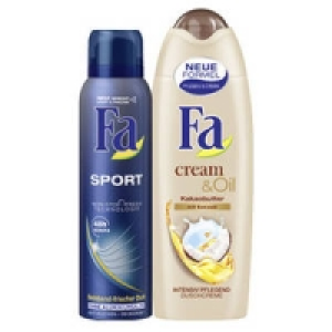 Fa Dusche, Deo-Spray, Roll-on oder Flüssige Seife