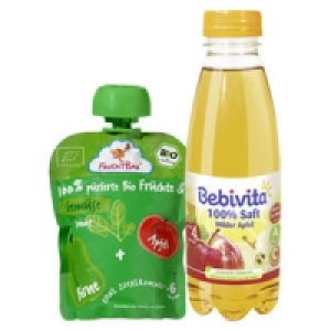 Bebivita Saft oder FruchtBar Quetschmus