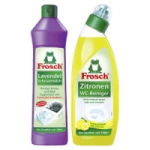Frosch Scheuermilch oder WC-Reiniger