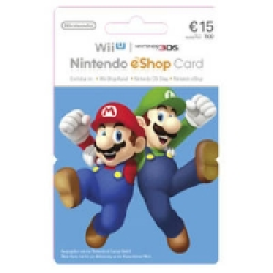 Nintendo eShop Card 15.00&nbsp;&euro;