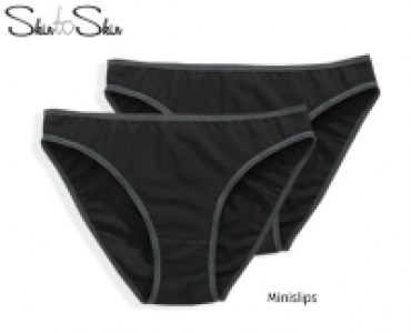 SKIN TO SKIN®Damen-Basic-Slips, 2 Stück