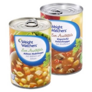 WeightWatchers Ungarische Gulaschsuppe oder H&uuml;hner-Nudelsuppe 1.19&nbsp;&euro;