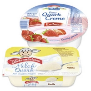 Frischli Leckerm&auml;ulchen oder Milram Feine Quark Creme 0.39&nbsp;&euro;