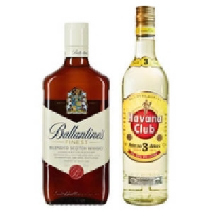 Ballantines Finest Scotch Whisky oder Havana Club Rum, 3 Jahre 10.99&nbsp;&euro;