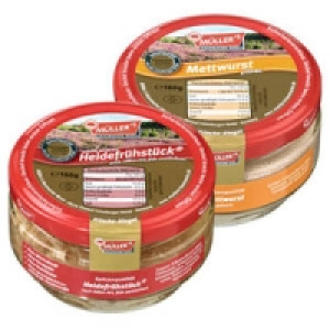 M&uuml;llers Hausmacher-Wurst 1.29&nbsp;&euro;