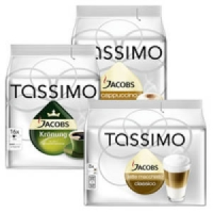 Tassimo Jacobs Caffé Crema Classico oder Latte Macchiato Classico 3.69 €
