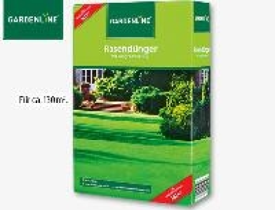 Angebot Aldi Süd GARDENLINE® Rasendünger