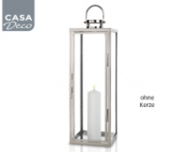CASA Deco Edelstahl-Bodenlaterne 29.99 €