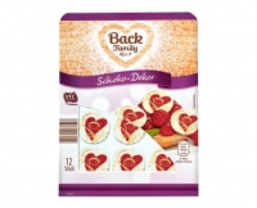 Back Family Schoko-Dekor