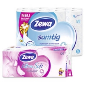 Zewa Ultra Soft Toilettenpapier oder Zewa Samtig 7.99&nbsp;&euro;