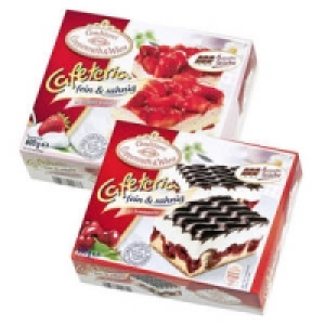 Coppenrath & Wiese Cafeteria fein & sahnig Donauwelle oder Erdbeer-Jog 2.99&nbsp;&euro;