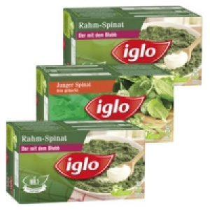 iglo Rahm- oder Junger Spinat 1.11&nbsp;&euro;