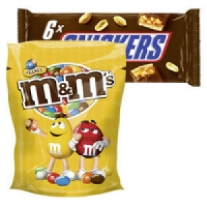 Mars, Snickers, Twix oder m&m&acute;s Peanut 1.69&nbsp;&euro;