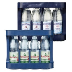Rosbacher oder Gerolsteiner Mineralwasser 5.99 €