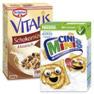Dr. Oetker Vitalis M&uuml;sli oder Nestl&eacute; Cerealien 2.22&nbsp;&euro;