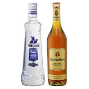 Puschkin Vodka, Whipped Cream, Scharlachberg Meister Spirituose oder K 5.99&nbsp;&euro;