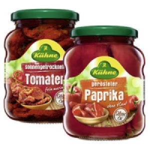Kühne Paprika, geröstet oder Getrocknete Tomaten 1.49 €