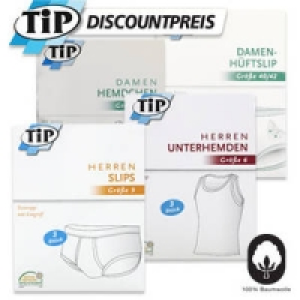 Damen- oder Herren-Unterw&auml;sche 13.99&nbsp;&euro;