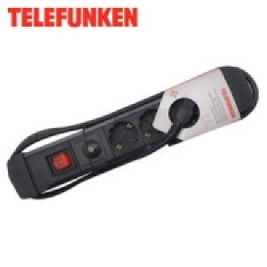 3-fach-Steckdosenleiste mit &Uuml;berspannungsschutz