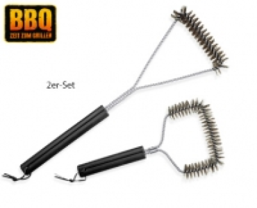 BBQ Grillb&uuml;rsten-Sortiment, 2er-Set oder 3er-B&uuml;rstenkopf