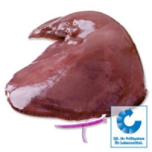 Frische Schweineleber, Schweineherzen oder Schweinenieren