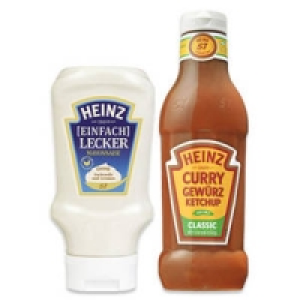 Heinz Gew&uuml;rzketchup, Salatcreme oder Mayonnaise