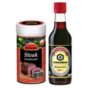 Kikkoman Original Soja-Sauce oder Ostmann Grillstreuer