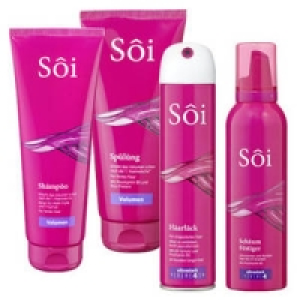 Sôi Shâmpôo, Spülûng Hâarsprây, Hâarlâck oder Schâum-Fêstiger