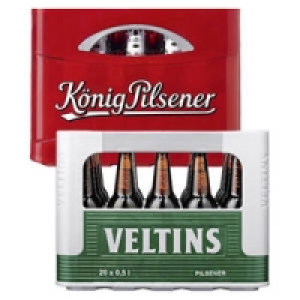 Veltins Pilsener oder K&ouml;nig Pilsener 10.99&nbsp;&euro;