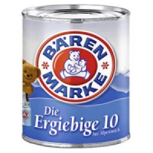 B&auml;renmarke Kondensmilch Die Ergiebige 10 oder Der Genu&szlig;volle Traum 8 0.55&nbsp;&euro;