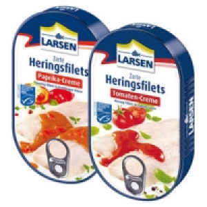 Larsen Heringsfilets 0.95 €