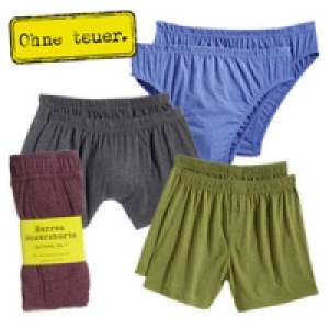 Herren-Slips, -Retro- oder -Boxershorts 3.99 €