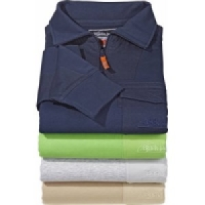 Arbeits Sweatshirt Troyer mit Taschen