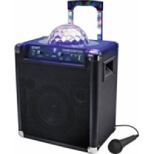 Mobiler Bluetooth Lautsprecher mit Party-Beleuchtung Block Party Live